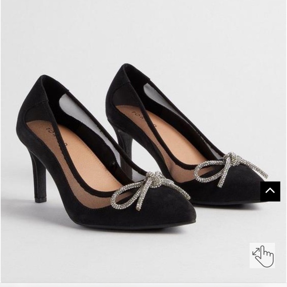Torrid Pointed Toe Mesh Pumps - Picture 7 of 7